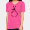 Missy's Relaxed Jersey Short-Sleeve V-Neck T-Shirt Thumbnail