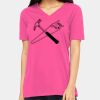 Missy's Relaxed Jersey Short-Sleeve V-Neck T-Shirt Thumbnail