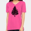 Missy's Relaxed Jersey Short-Sleeve V-Neck T-Shirt Thumbnail