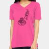 Missy's Relaxed Jersey Short-Sleeve V-Neck T-Shirt Thumbnail