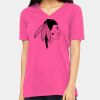 Missy's Relaxed Jersey Short-Sleeve V-Neck T-Shirt Thumbnail