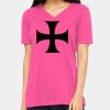 Missy's Relaxed Jersey Short-Sleeve V-Neck T-Shirt Thumbnail