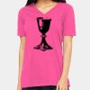 Missy's Relaxed Jersey Short-Sleeve V-Neck T-Shirt Thumbnail
