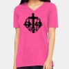 Missy's Relaxed Jersey Short-Sleeve V-Neck T-Shirt Thumbnail