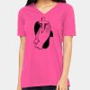 Missy's Relaxed Jersey Short-Sleeve V-Neck T-Shirt Thumbnail