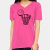Missy's Relaxed Jersey Short-Sleeve V-Neck T-Shirt Thumbnail