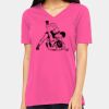 Missy's Relaxed Jersey Short-Sleeve V-Neck T-Shirt Thumbnail