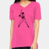 Missy's Relaxed Jersey Short-Sleeve V-Neck T-Shirt Thumbnail