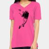 Missy's Relaxed Jersey Short-Sleeve V-Neck T-Shirt Thumbnail