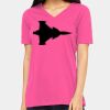 Missy's Relaxed Jersey Short-Sleeve V-Neck T-Shirt Thumbnail