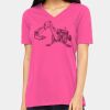 Missy's Relaxed Jersey Short-Sleeve V-Neck T-Shirt Thumbnail
