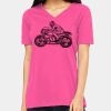 Missy's Relaxed Jersey Short-Sleeve V-Neck T-Shirt Thumbnail