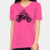 Missy's Relaxed Jersey Short-Sleeve V-Neck T-Shirt Thumbnail