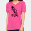 Missy's Relaxed Jersey Short-Sleeve V-Neck T-Shirt Thumbnail