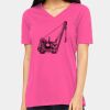 Missy's Relaxed Jersey Short-Sleeve V-Neck T-Shirt Thumbnail