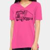 Missy's Relaxed Jersey Short-Sleeve V-Neck T-Shirt Thumbnail