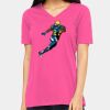Missy's Relaxed Jersey Short-Sleeve V-Neck T-Shirt Thumbnail