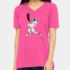 Missy's Relaxed Jersey Short-Sleeve V-Neck T-Shirt Thumbnail