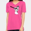 Missy's Relaxed Jersey Short-Sleeve V-Neck T-Shirt Thumbnail
