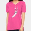 Missy's Relaxed Jersey Short-Sleeve V-Neck T-Shirt Thumbnail