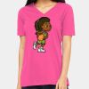 Missy's Relaxed Jersey Short-Sleeve V-Neck T-Shirt Thumbnail