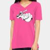 Missy's Relaxed Jersey Short-Sleeve V-Neck T-Shirt Thumbnail