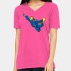 Missy's Relaxed Jersey Short-Sleeve V-Neck T-Shirt Thumbnail
