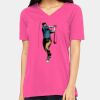 Missy's Relaxed Jersey Short-Sleeve V-Neck T-Shirt Thumbnail