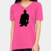 Missy's Relaxed Jersey Short-Sleeve V-Neck T-Shirt Thumbnail