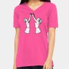 Missy's Relaxed Jersey Short-Sleeve V-Neck T-Shirt Thumbnail