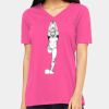 Missy's Relaxed Jersey Short-Sleeve V-Neck T-Shirt Thumbnail