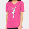 Missy's Relaxed Jersey Short-Sleeve V-Neck T-Shirt Thumbnail