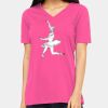 Missy's Relaxed Jersey Short-Sleeve V-Neck T-Shirt Thumbnail