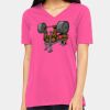 Missy's Relaxed Jersey Short-Sleeve V-Neck T-Shirt Thumbnail
