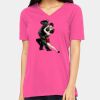 Missy's Relaxed Jersey Short-Sleeve V-Neck T-Shirt Thumbnail