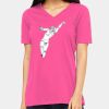 Missy's Relaxed Jersey Short-Sleeve V-Neck T-Shirt Thumbnail