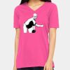 Missy's Relaxed Jersey Short-Sleeve V-Neck T-Shirt Thumbnail