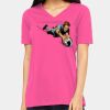 Missy's Relaxed Jersey Short-Sleeve V-Neck T-Shirt Thumbnail