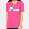 Missy's Relaxed Jersey Short-Sleeve V-Neck T-Shirt Thumbnail
