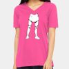 Missy's Relaxed Jersey Short-Sleeve V-Neck T-Shirt Thumbnail