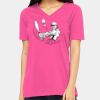 Missy's Relaxed Jersey Short-Sleeve V-Neck T-Shirt Thumbnail