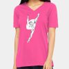 Missy's Relaxed Jersey Short-Sleeve V-Neck T-Shirt Thumbnail