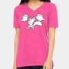 Missy's Relaxed Jersey Short-Sleeve V-Neck T-Shirt Thumbnail