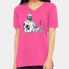 Missy's Relaxed Jersey Short-Sleeve V-Neck T-Shirt Thumbnail