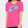 Missy's Relaxed Jersey Short-Sleeve V-Neck T-Shirt Thumbnail