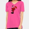 Missy's Relaxed Jersey Short-Sleeve V-Neck T-Shirt Thumbnail