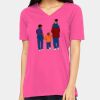 Missy's Relaxed Jersey Short-Sleeve V-Neck T-Shirt Thumbnail