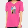 Missy's Relaxed Jersey Short-Sleeve V-Neck T-Shirt Thumbnail