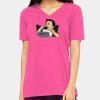 Missy's Relaxed Jersey Short-Sleeve V-Neck T-Shirt Thumbnail