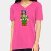 Missy's Relaxed Jersey Short-Sleeve V-Neck T-Shirt Thumbnail